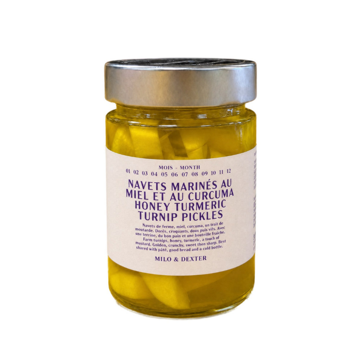 Honey & Turmeric Turnip Pickles
