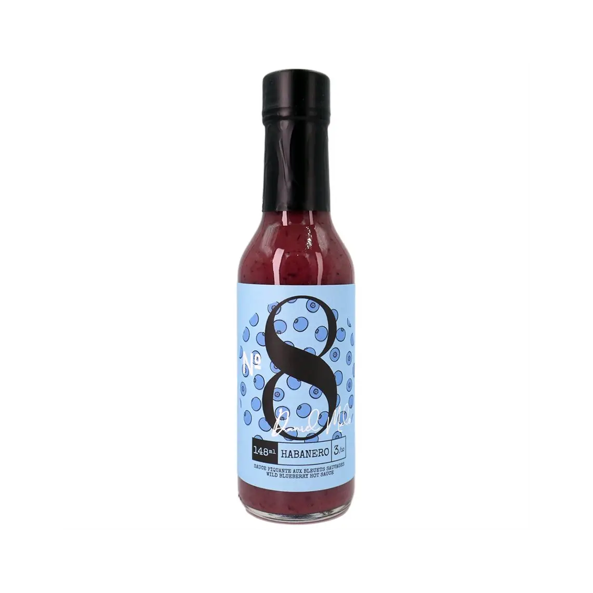 Hot Sauce No.8 (Habanero,with blueberries)