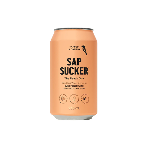 SapSucker Sparkling Water - The Peach One