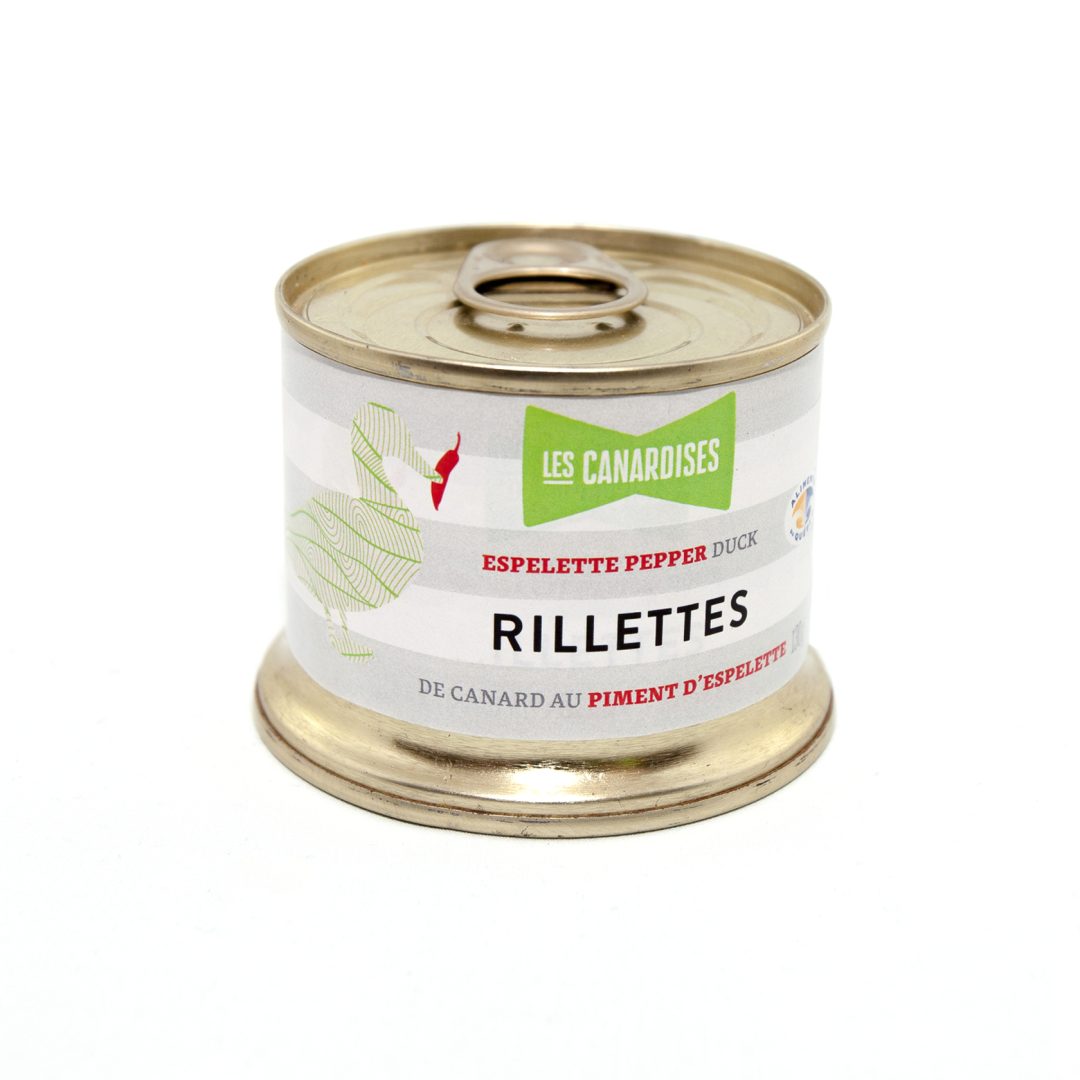Les Canardises - Espelette Pepper Rillettes (Pure Duck)