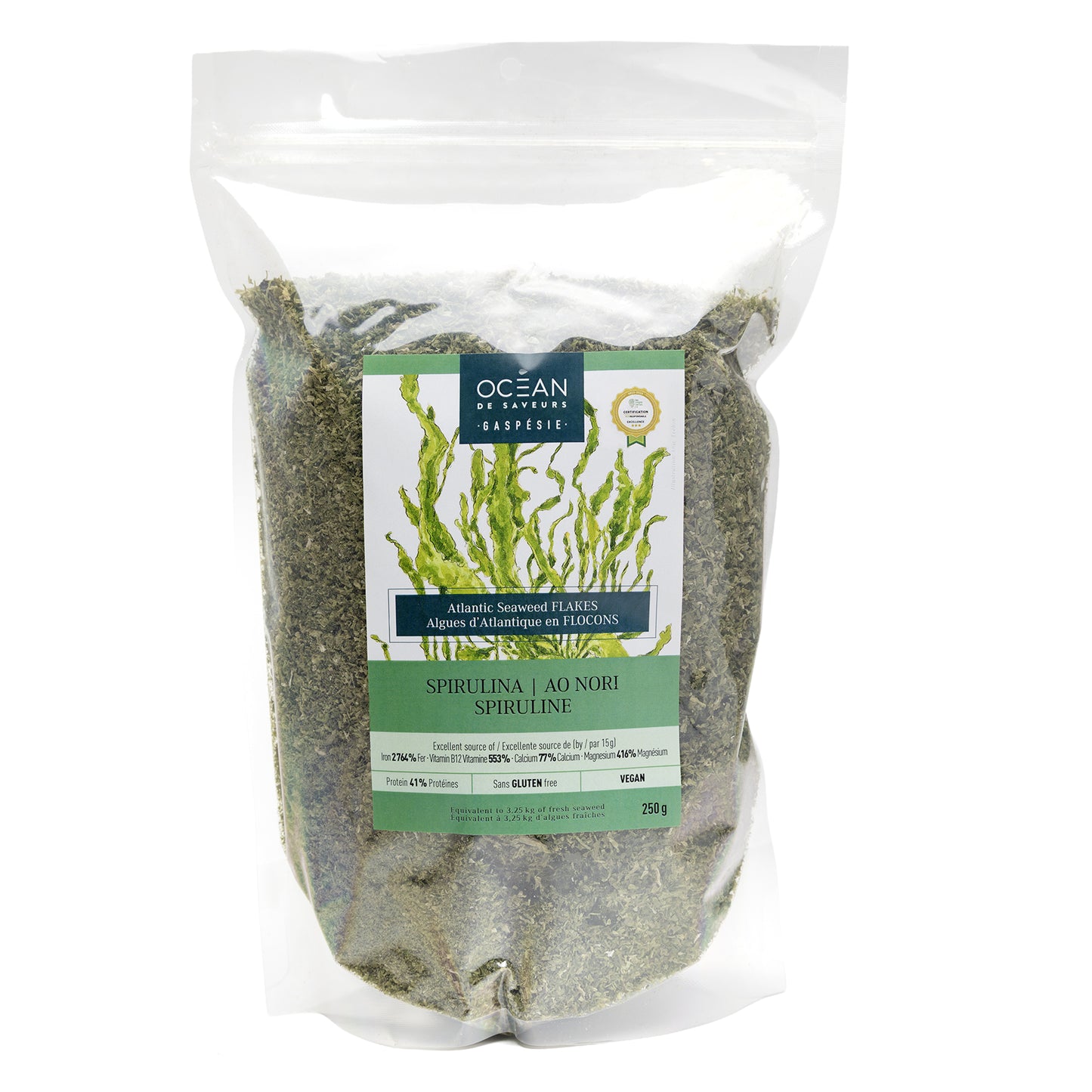 Un océan de saveurs - Seaweed flakes - spiruline