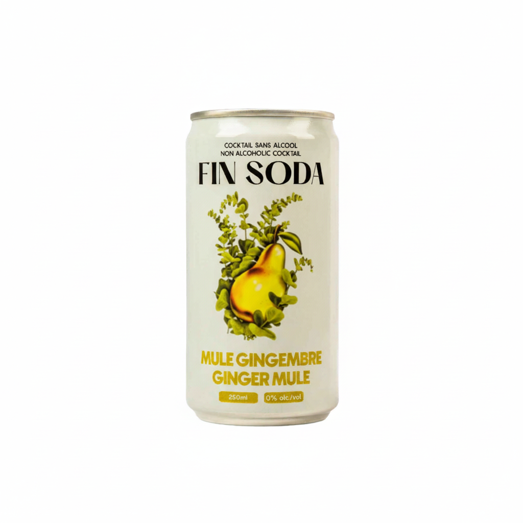 Fin Soda Pear Can