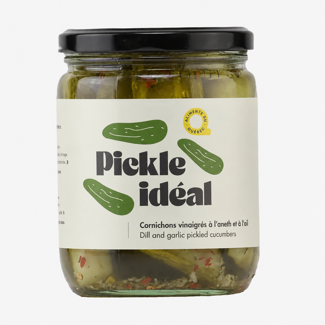Dill and Garlic Pickled Cucumbers - Pickle Idéal