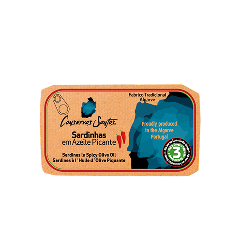 Sardines in olive oil with piri piri