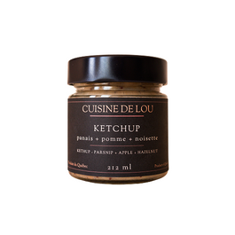 Cuisine de Lou - Parsnip, apple, hazelnut ketchup