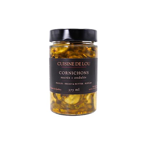 Cuisine de Lou - Bread & butter pickles