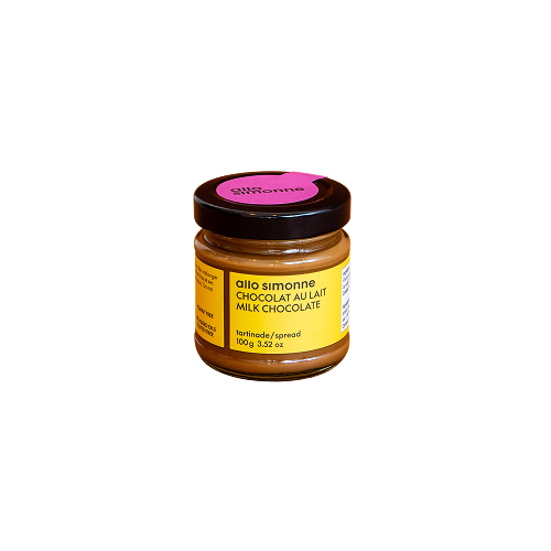 Allo Simonne - Milk chocolate and hazelnut spread
