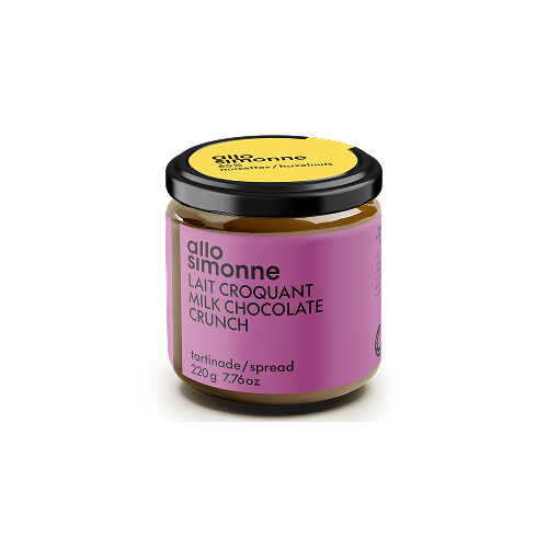 Allo Simonne - Hazelnut spread with crunchy milk chocolate