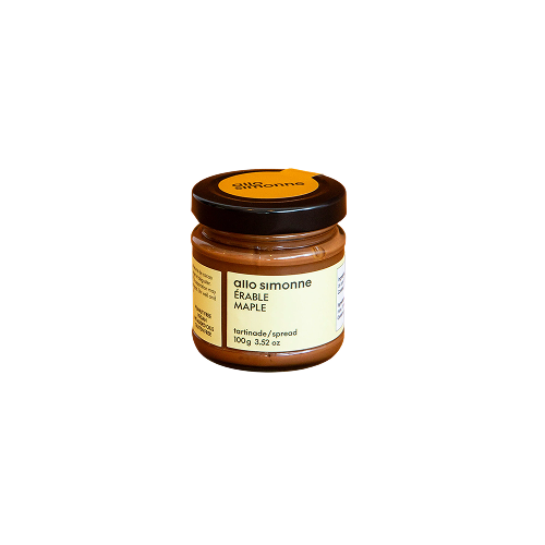 Allo Simonne - Hazelnut, dark chocolate and maple spread