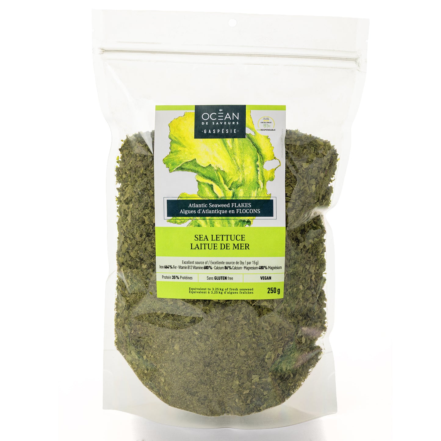 Un océan de saveurs - Seaweed flakes - sea lettuce