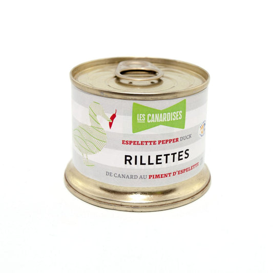 Les Canardises - Espelette Pepper Rillettes (Pure Duck)