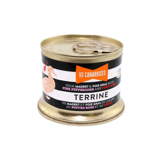 Les Canardises - Breast & Foie Gras Terrine - Pink Pepper & Porto