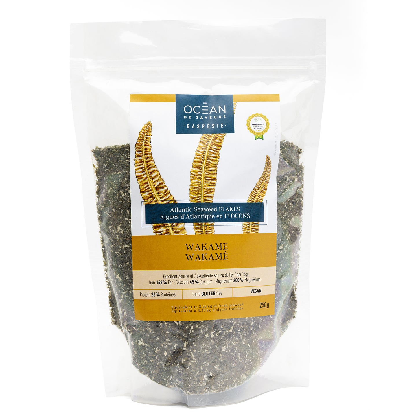 Un océan de saveurs - Seaweed flakes - wakame